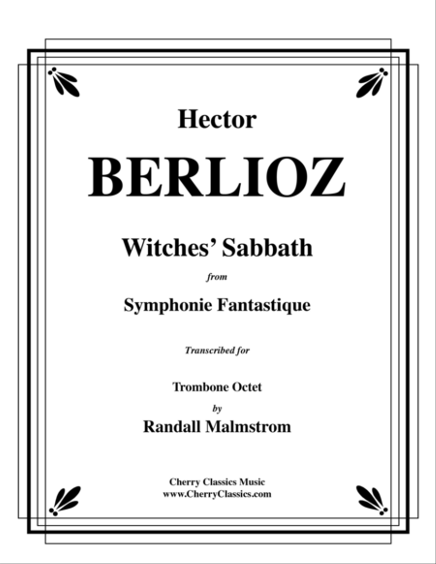 Witches’ Sabbath from Symphonie Fantastique Chamber Music scores gallery preview page 1