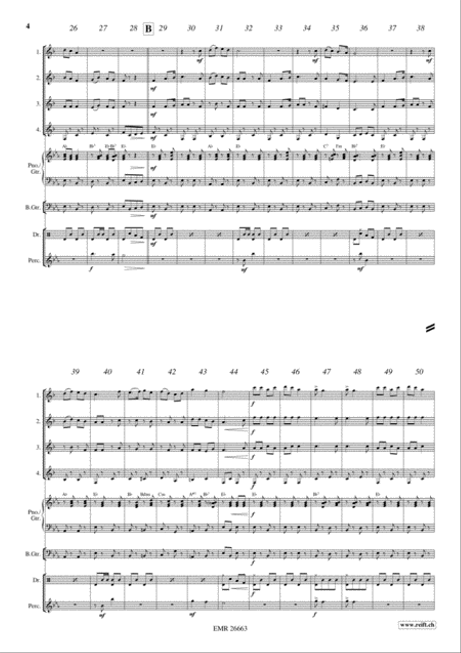 Cowboy Country Cowboy Country Clarinet scores gallery preview page 4