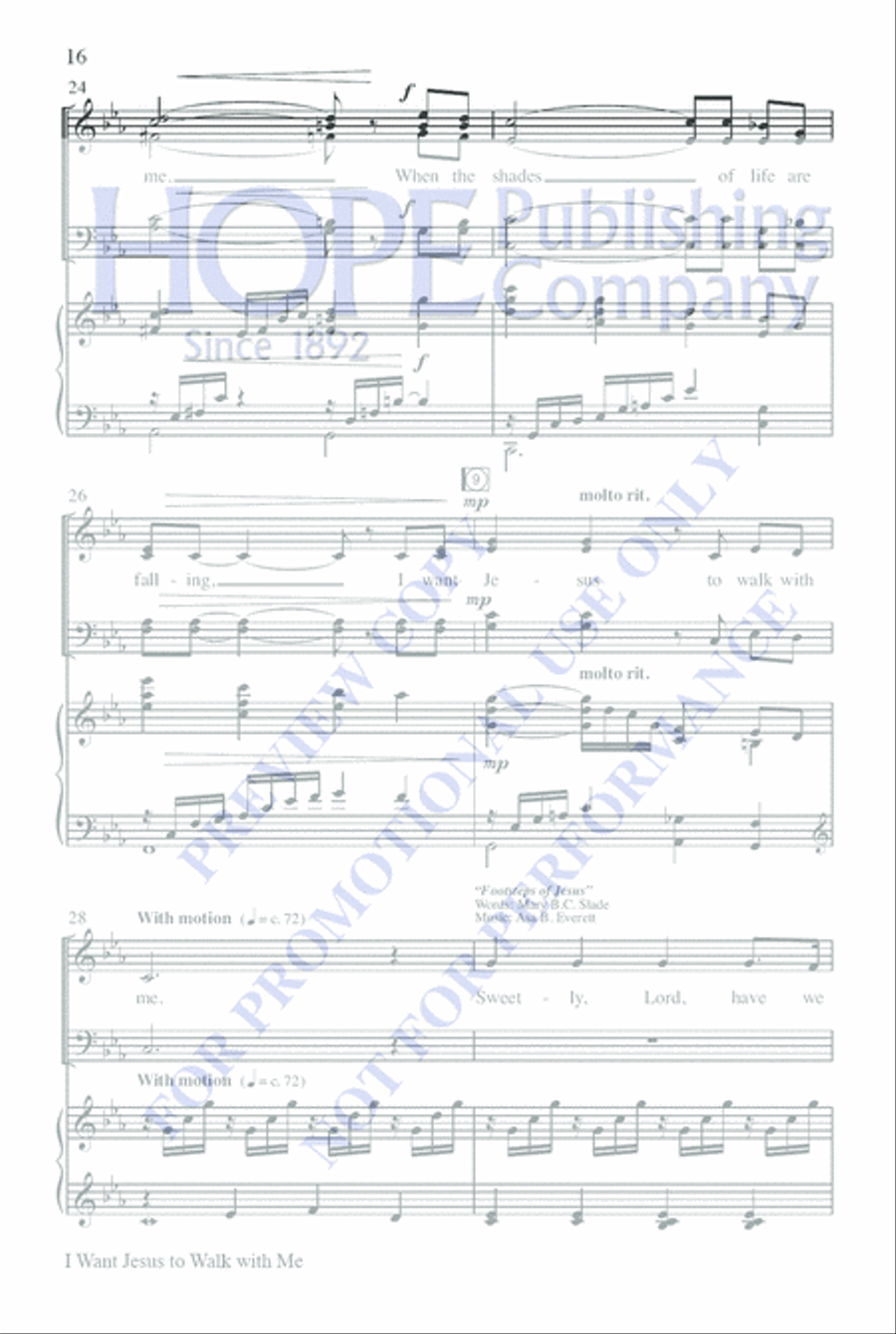 Who Is Jesus? 4-Part scores gallery preview page 20
