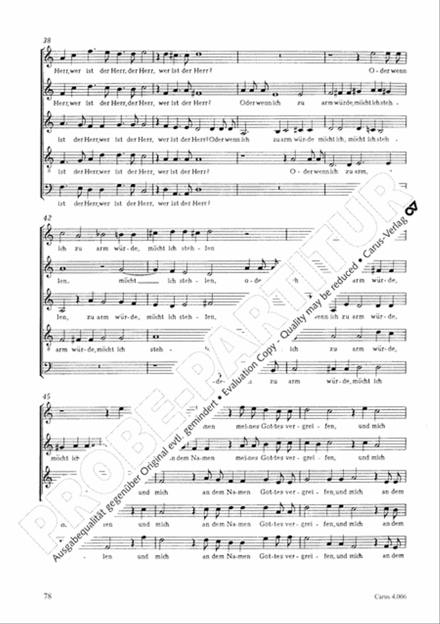 Ten motets Choir scores gallery preview page 80