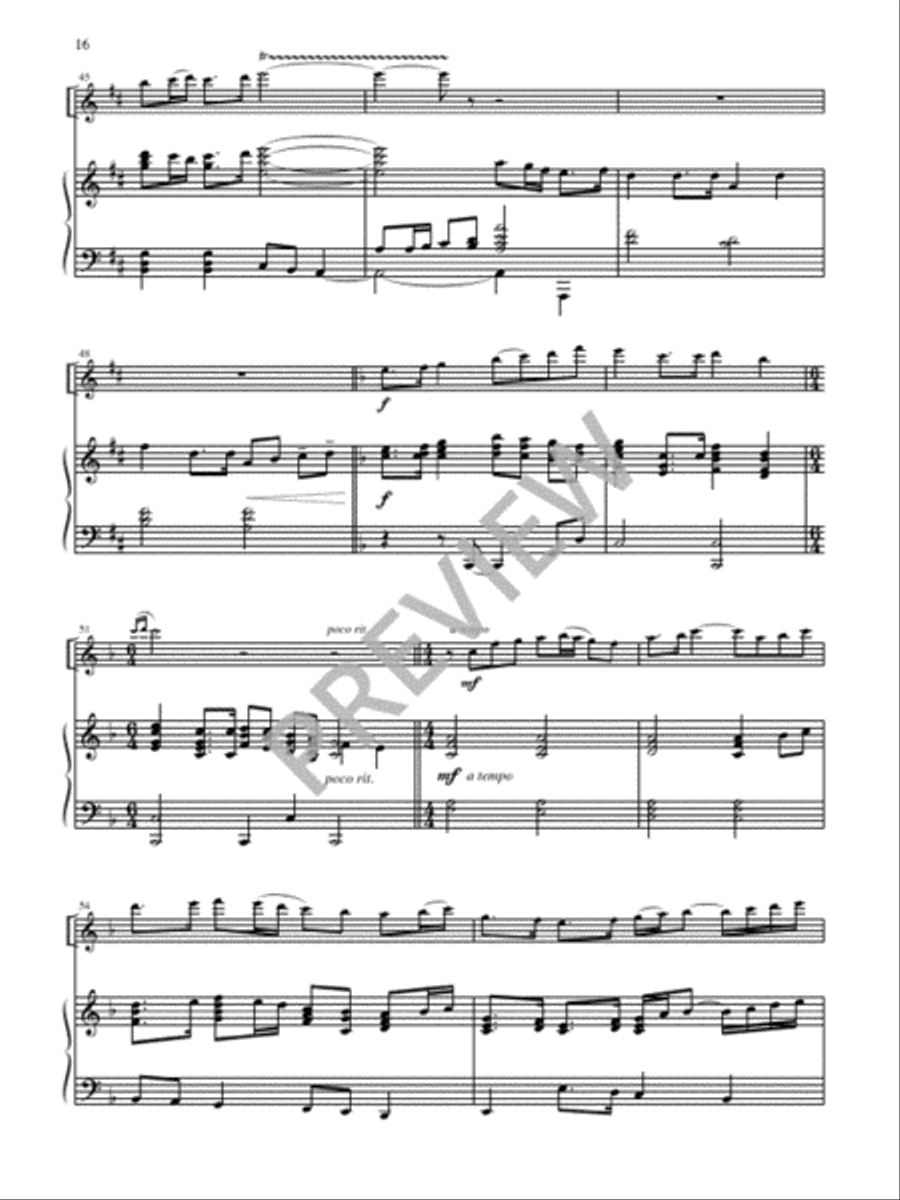 Five More Liturgical Meditations C Instrument scores gallery preview page 18
