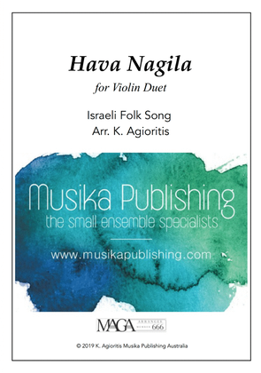 Hava Nagila - Violin Duet