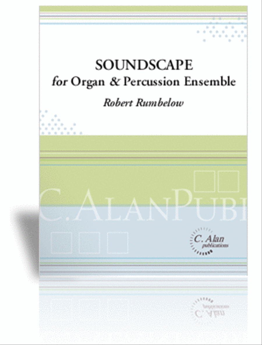 Soundscape for Organ & Percussion Ensemble Percussion Ensemble scores gallery preview page 1