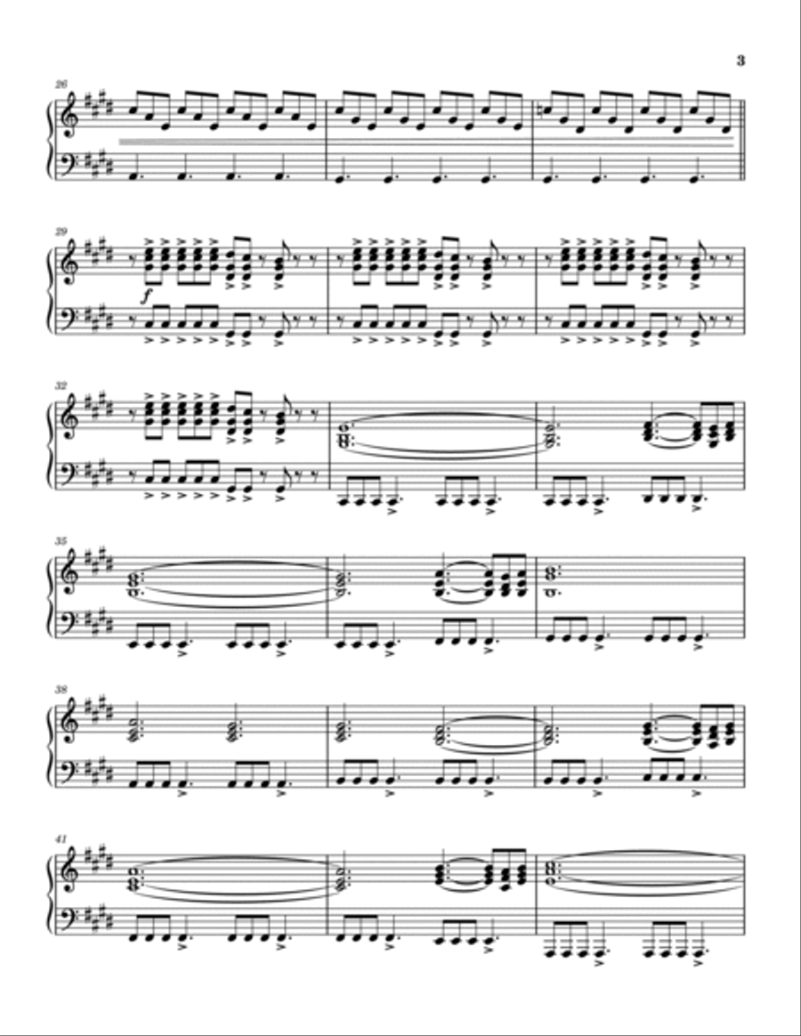 Child's Anthem Piano Solo scores gallery preview page 4