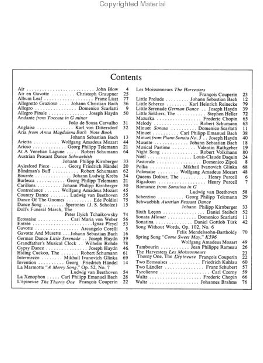 The Joy of Classics Piano Solo scores gallery preview page 2