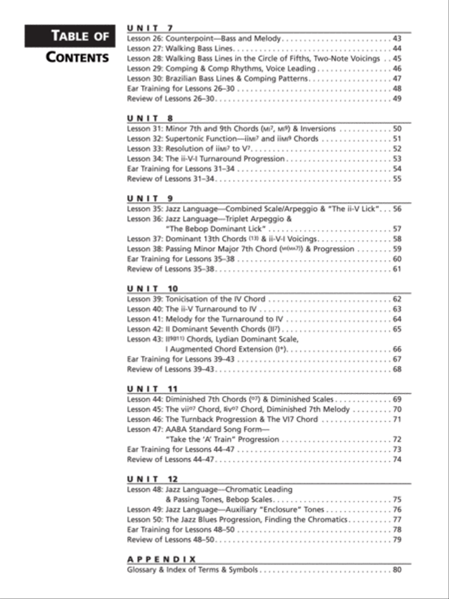 Alfred's Essentials of Jazz Theory, Book 2 CD scores gallery preview page 3