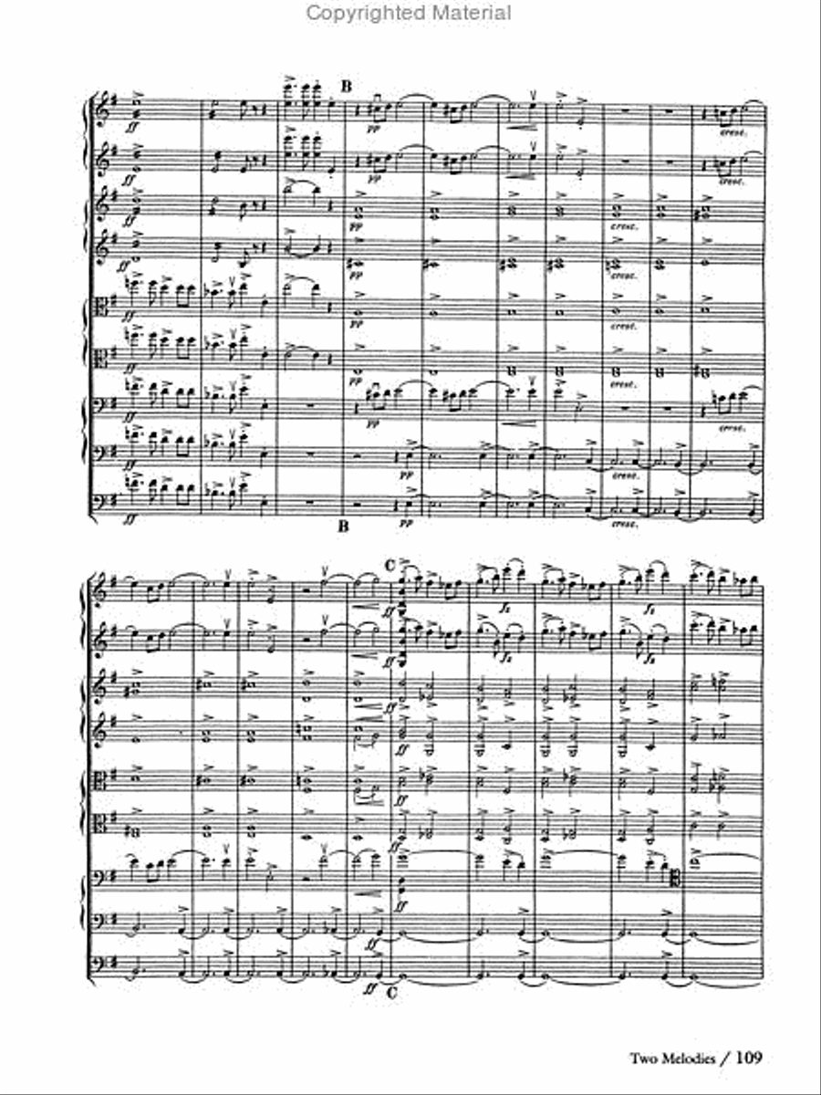 Holberg Suite and Other Orchestral Works in Full Score Full Orchestra scores gallery preview page 4