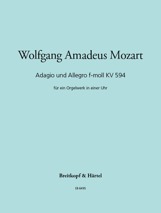 Adagio and Allegro in F minor K. 594