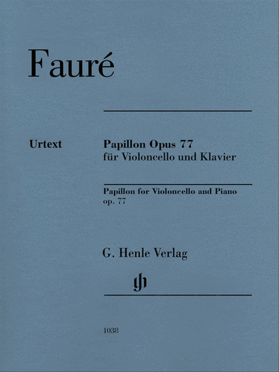 Papillon, Op. 77 Piano Accompaniment scores gallery preview page 1