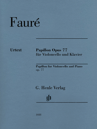 Book cover for Papillon, Op. 77