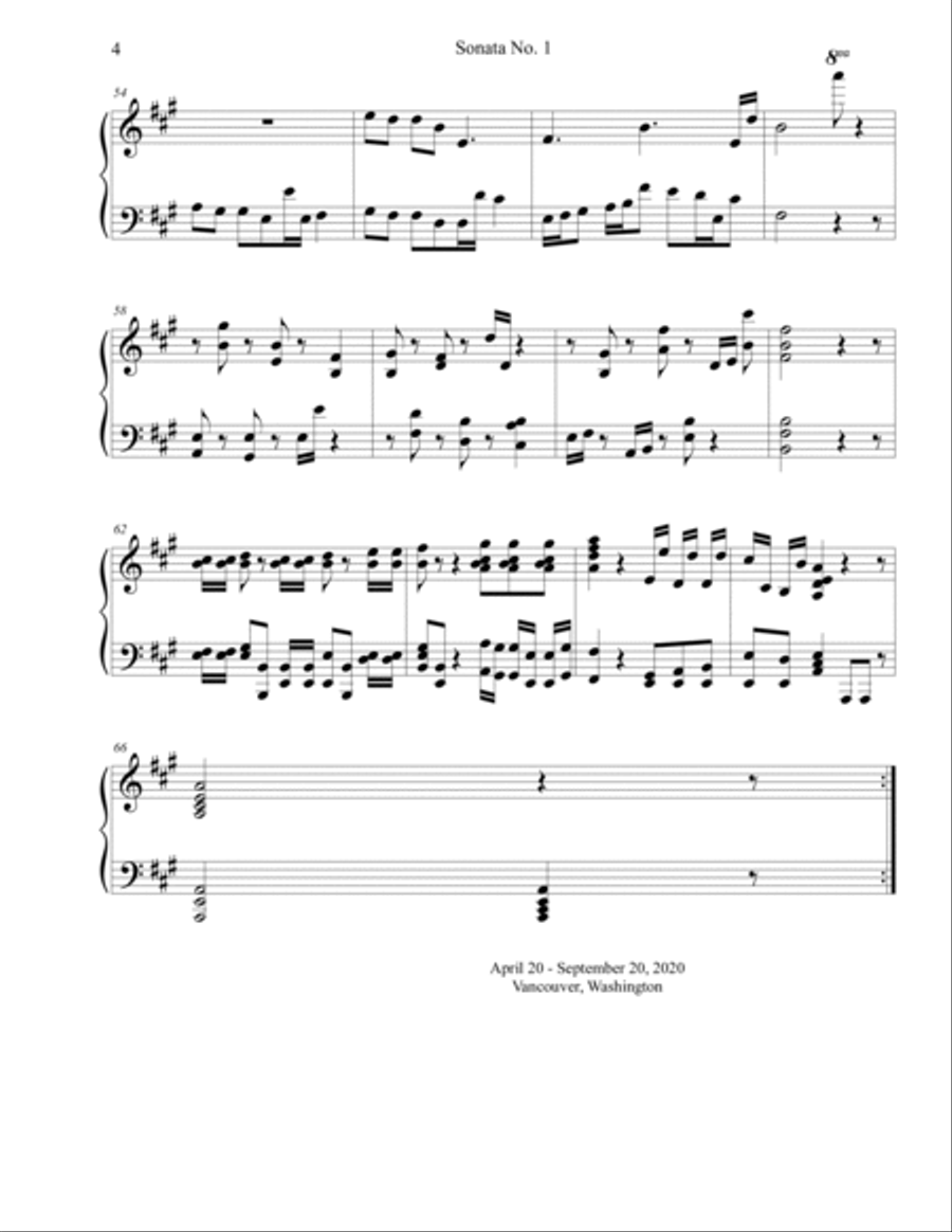 Four 2-Part Sonatas 2-Part scores gallery preview page 5