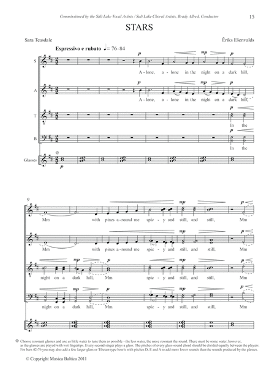 Choral Anthology 2 for Mixed Choir (SATB) 4-Part scores gallery preview page 4