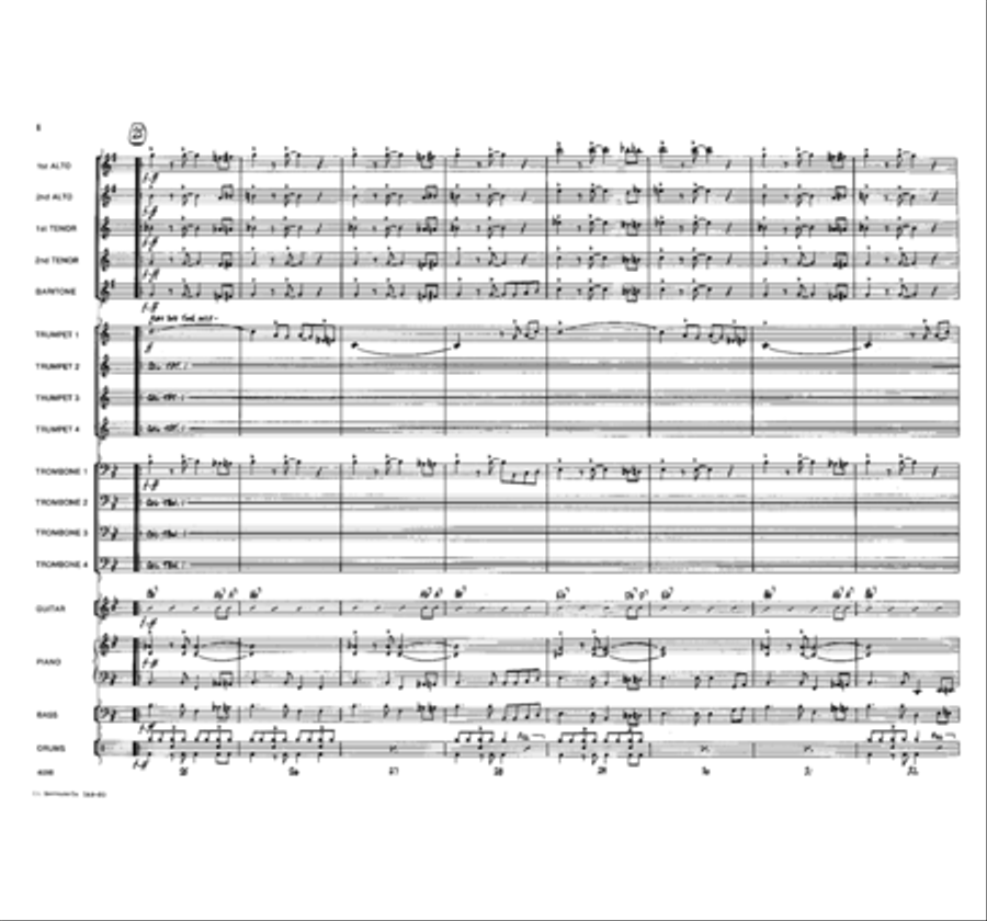 A Rock A Rock Jazz Ensemble scores gallery preview page 5