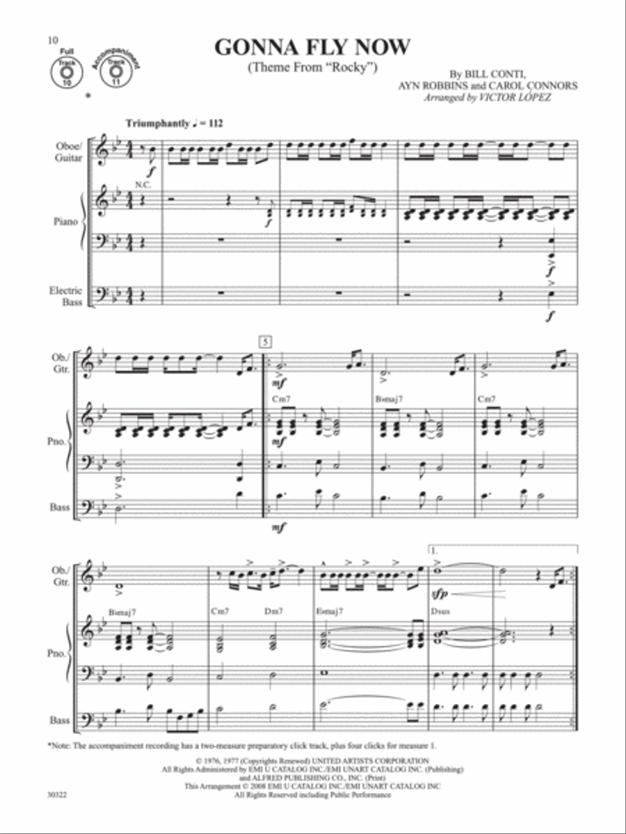 Flex-Ability More Pops -- Solo-Duet-Trio-Quartet with Optional Accompaniment Small Ensemble scores gallery preview page 4
