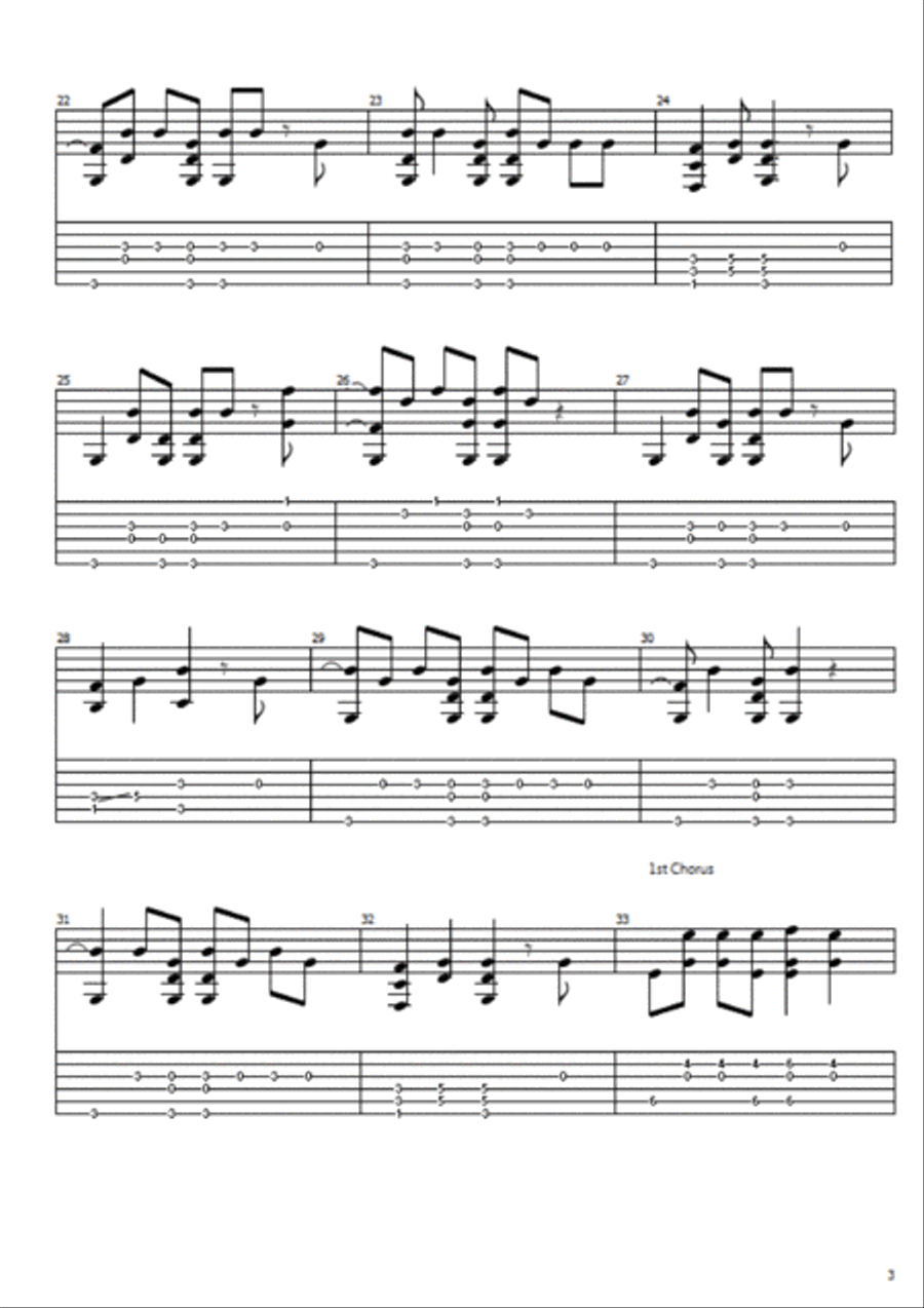 Money For Nothing Money For Nothing Electric Guitar scores gallery preview page 3