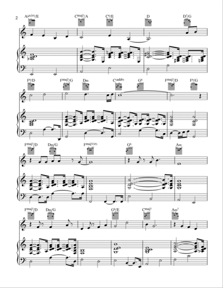 I've Got a Christmas Crush On You Piano scores gallery preview page 3