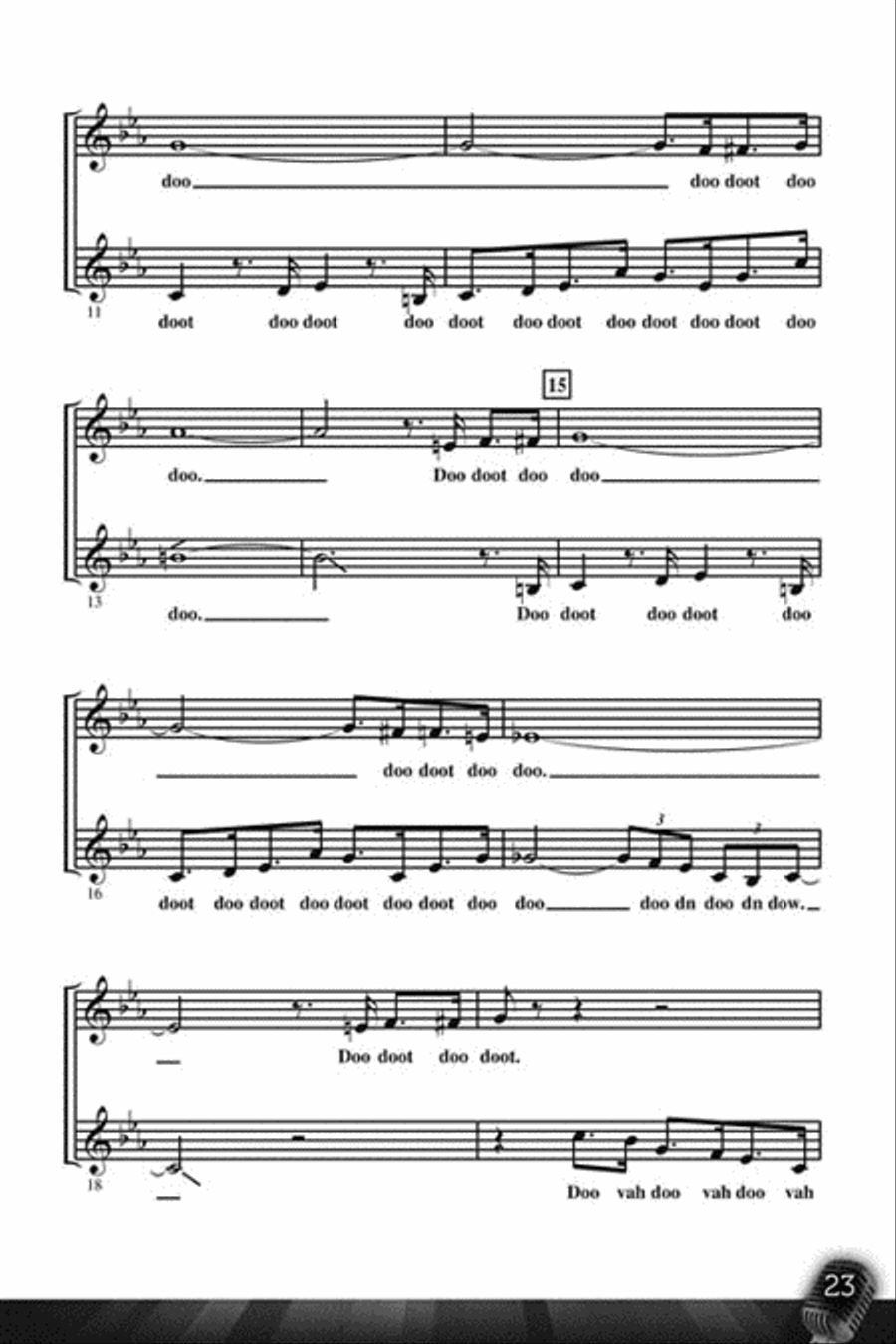 Let's All Sing Jazz Let's All Sing Jazz Choir scores gallery preview page 6