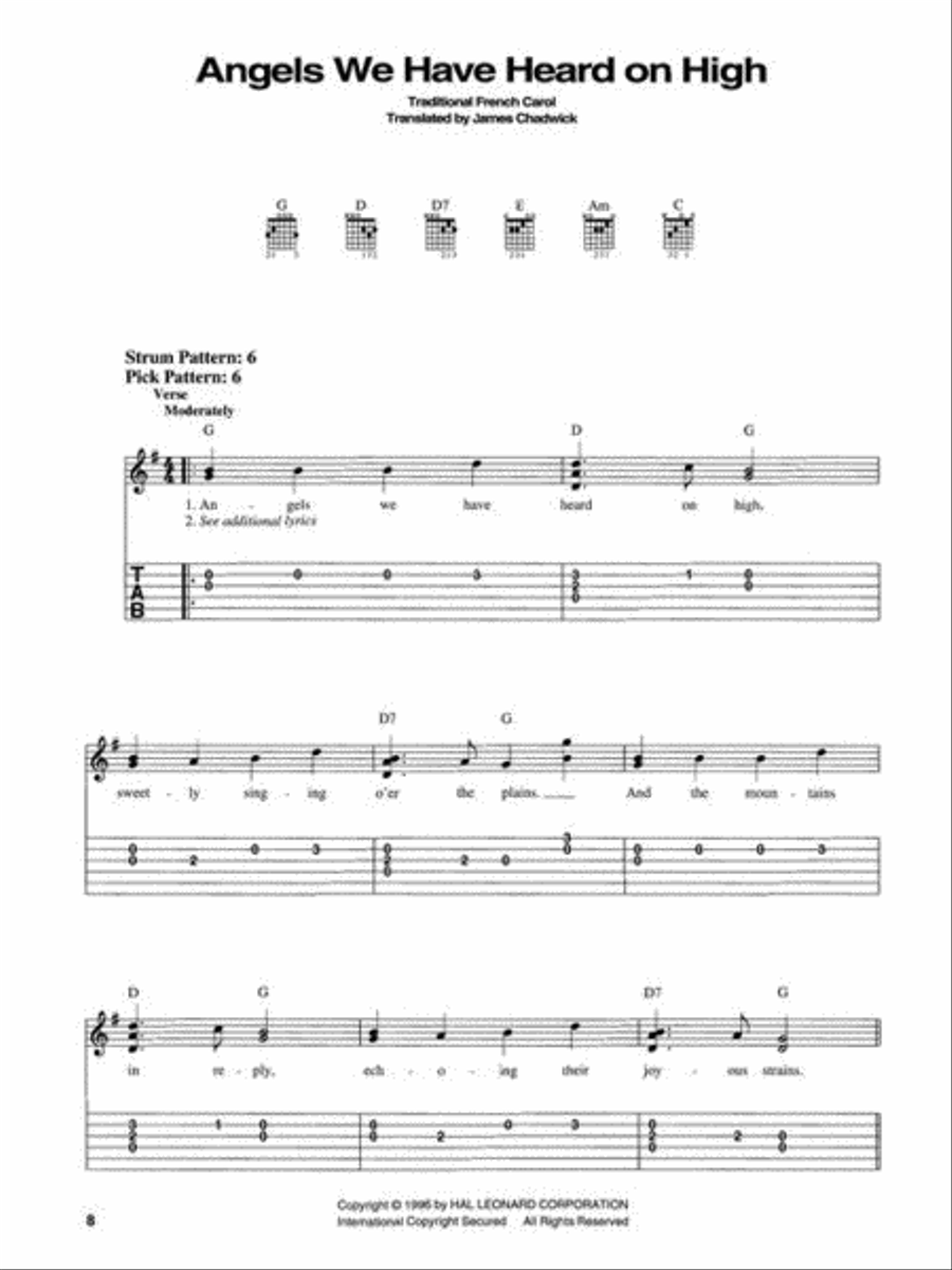 Christmas Favorites – 2nd Edition Electric Guitar scores gallery preview page 6