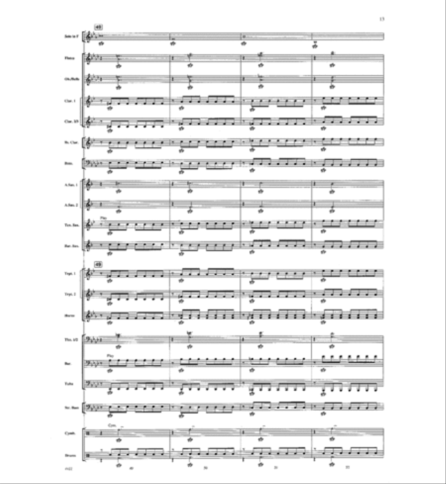 Romanza Concert Band scores gallery preview page 12