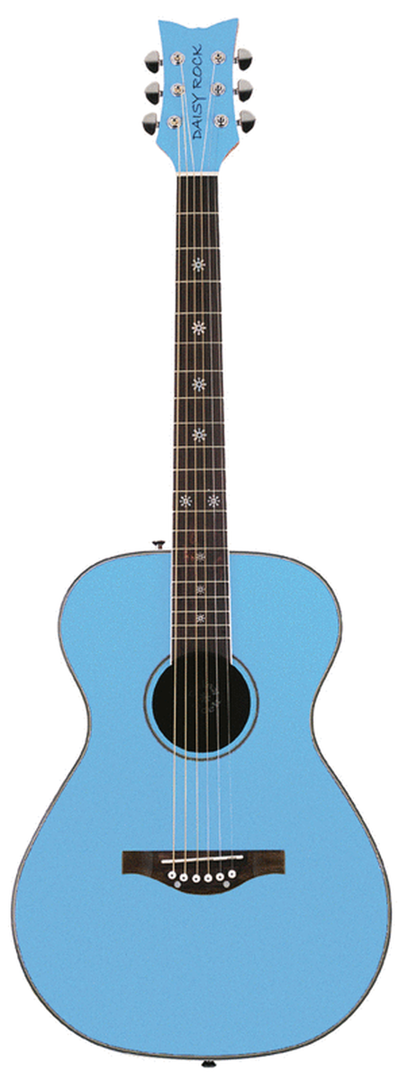 Daisy Rock Girl Guitars: Pixie Acoustic Guitar (Sky Blue)