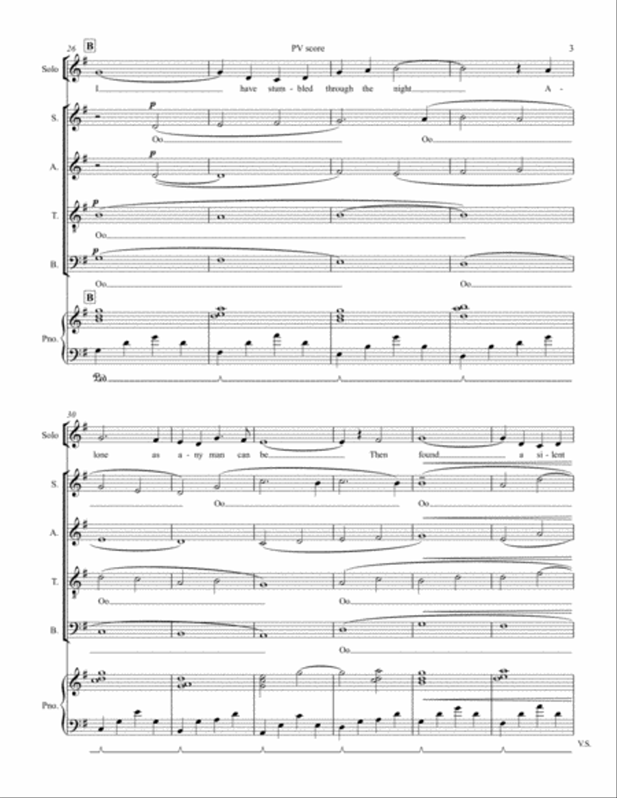 An American Hymn An American Hymn 4-Part scores gallery preview page 3