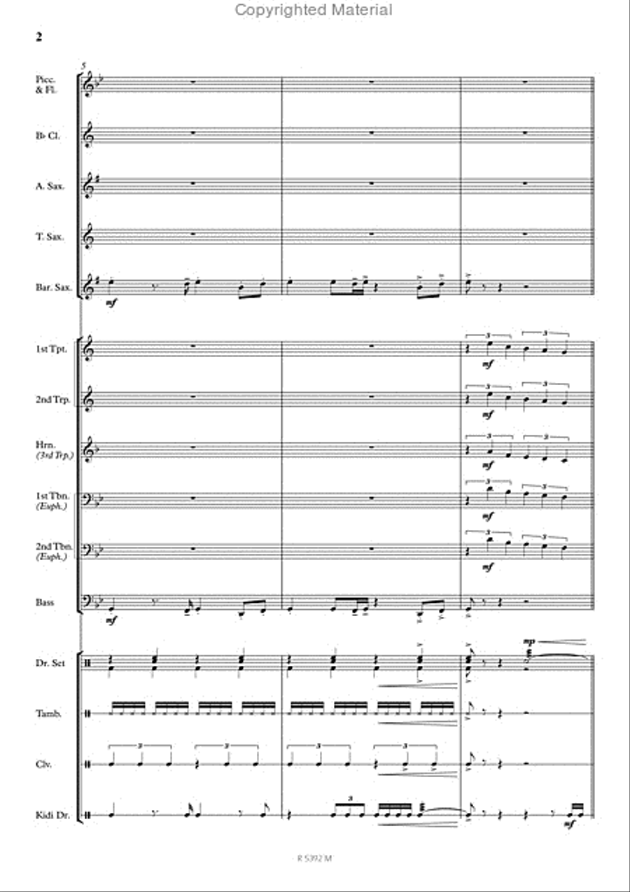 A.I.E A.I.E Concert Band scores gallery preview page 3