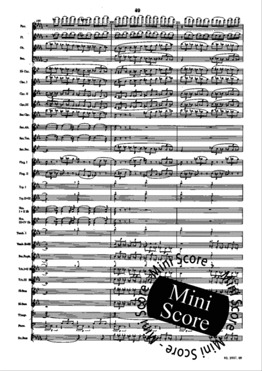 Evocazioni Evocazioni Concert Band scores gallery preview page 53