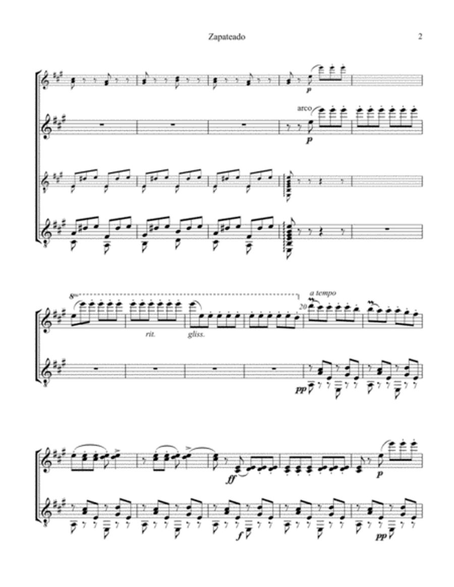 Zapateado Op. 23 No. 6 for violin and guitar image number null