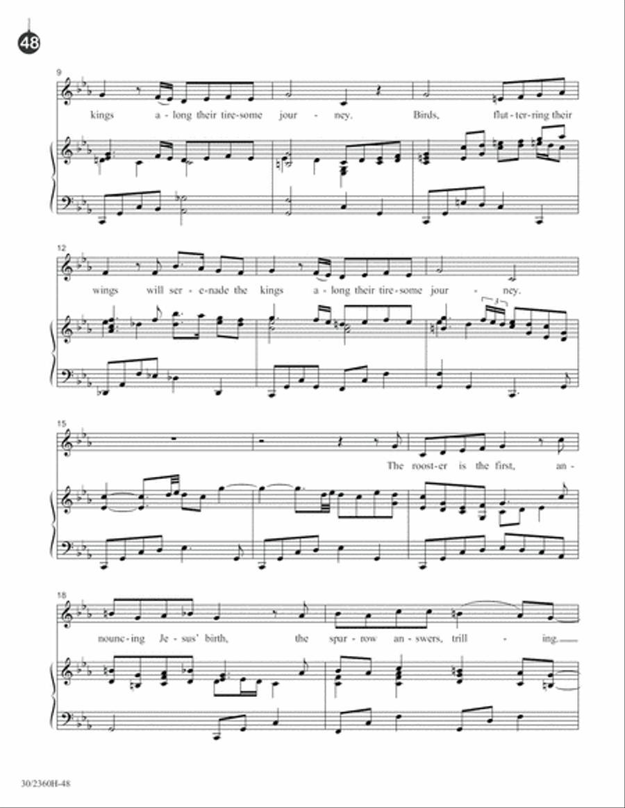 It's Christmas Everywhere! Unison Choir scores gallery preview page 49