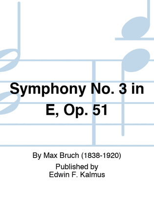 Symphony No. 3 in E, Op. 51