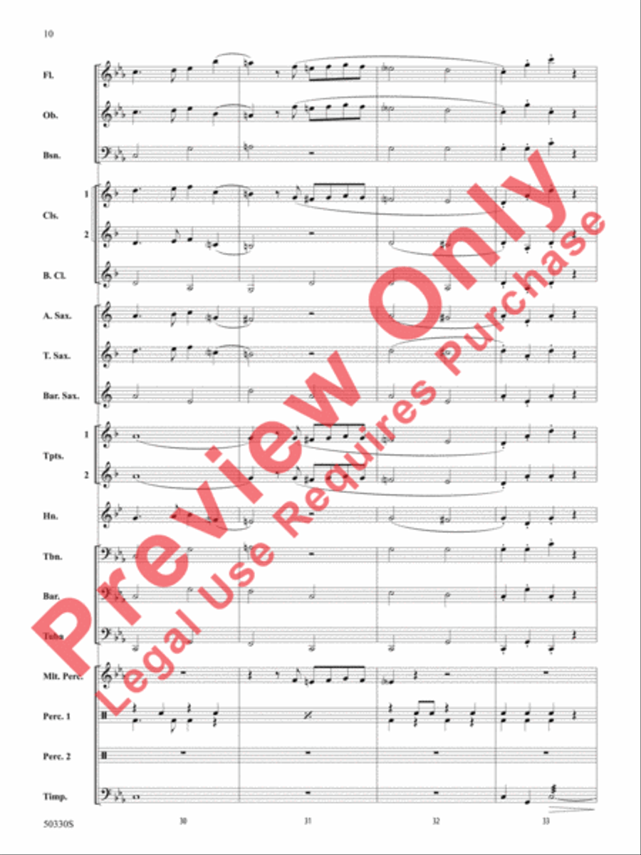 Zombie Rock Concert Band scores gallery preview page 11