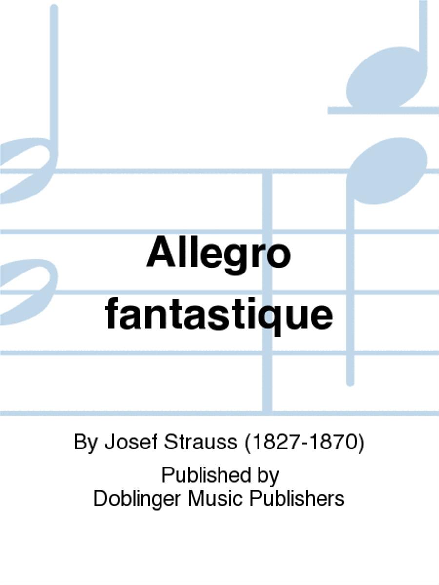 Allegro fantastique Allegro fantastique Orchestra scores gallery preview page 1