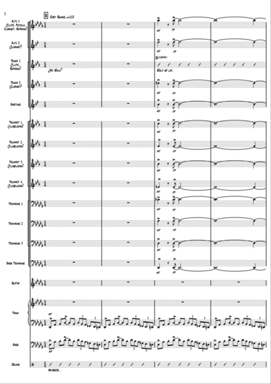 Normal Heights Blues Jazz Ensemble scores gallery preview page 2