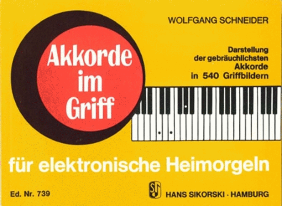 Akkorde Im Griff -darstellung Der Gebr Uchlichsten Akkorde In 540 Griffbildern Fur Elek School and Community scores gallery preview page 1