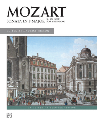 Book cover for Sonata in F Major, K. 332