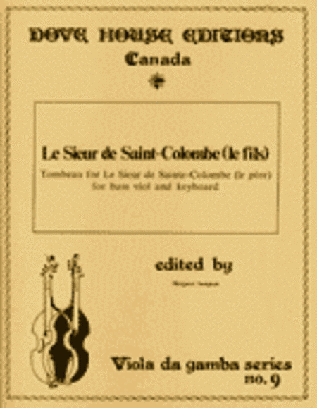 Tombeau for Le Sieur de Sainte-Colombe (le pere)