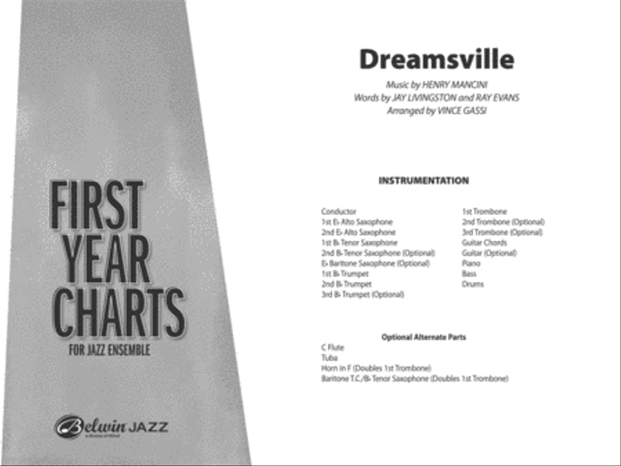 Dreamsville Dreamsville Jazz Ensemble scores gallery preview page 2