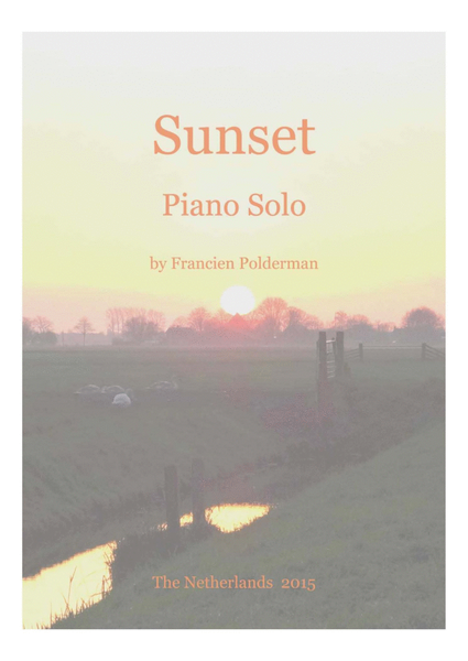 Sunset - Piano Solo image number null