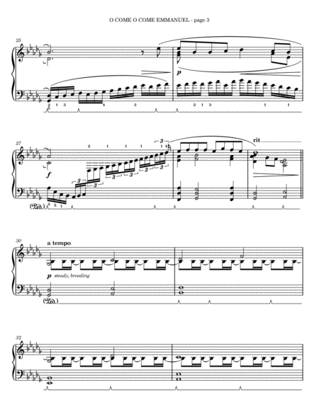 O Come O Come Emmanuel (piano solo) image number null