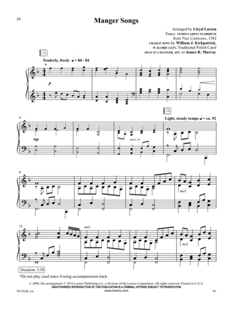 Christmas in Ivory Piano Solo scores gallery preview page 9