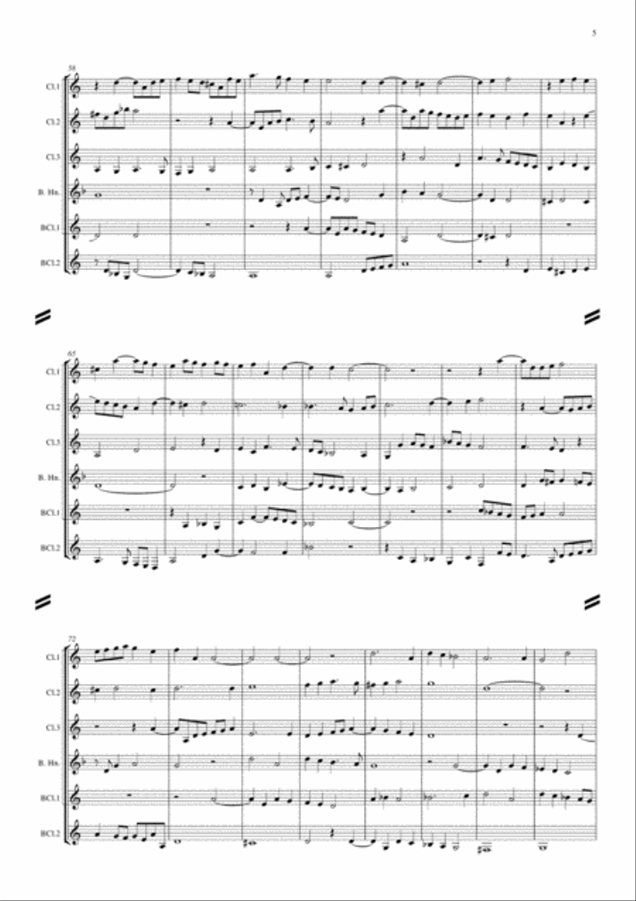 Jenkins - Fantazia No. 2 Jenkins - Fantazia No. 2 Small Ensemble scores gallery preview page 5