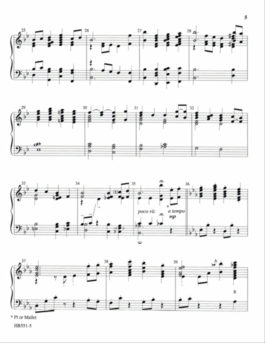 This Is My Father's World - Hurlbutt 5-Octaves scores gallery preview page 4