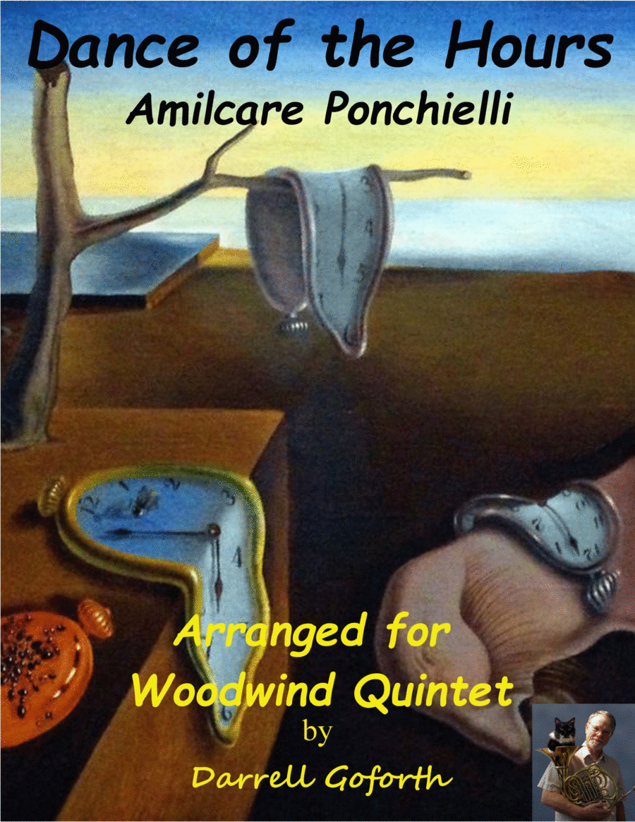 Dance of the Hours for Woodwind Quintet Woodwind Quintet scores gallery preview page 1