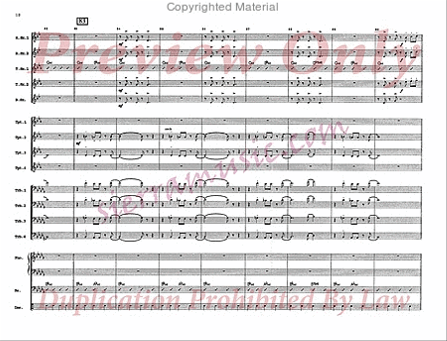 Shadrack Big Band scores gallery preview page 11