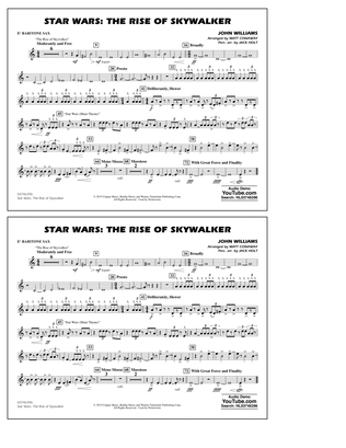 Star Wars: The Rise of Skywalker (arr. Matt Conaway) - Eb Baritone Sax