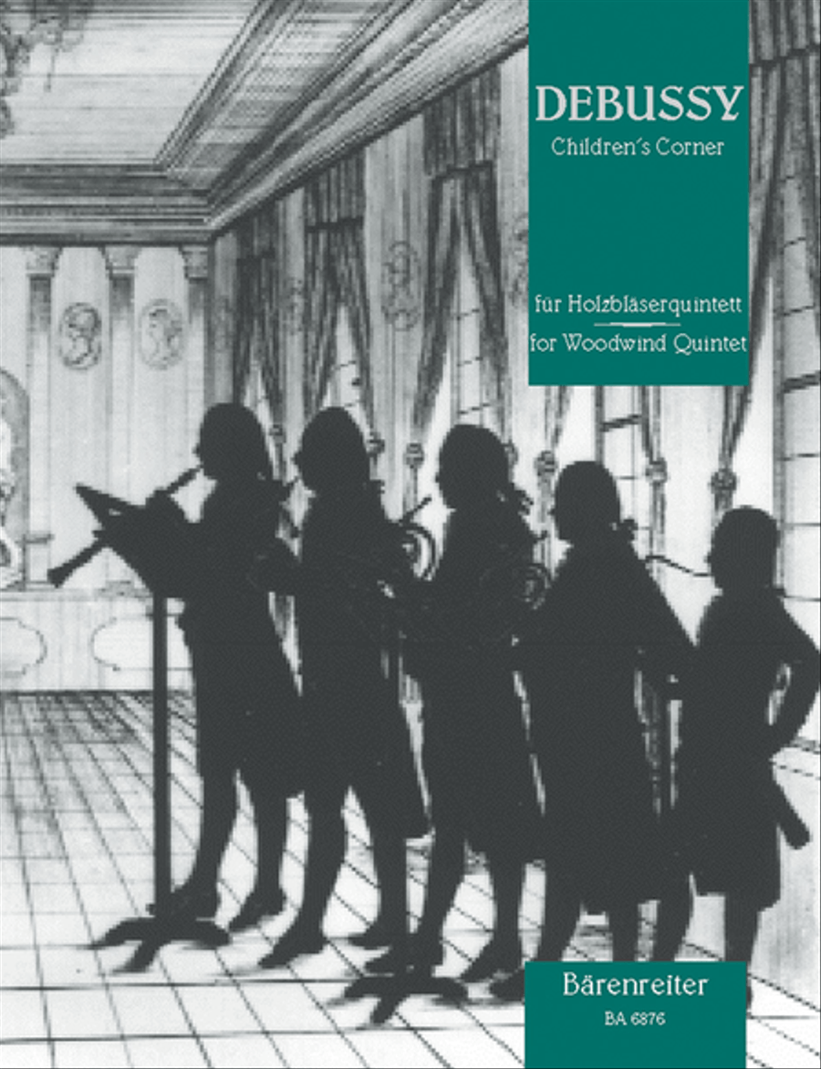 Children's Corner Woodwind Quintet scores gallery preview page 1
