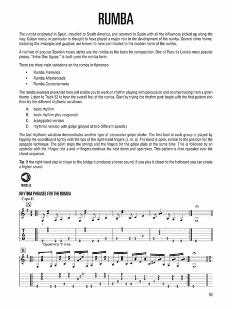 Hal Leonard Flamenco Guitar Method Flamenco Guitar scores gallery preview page 7