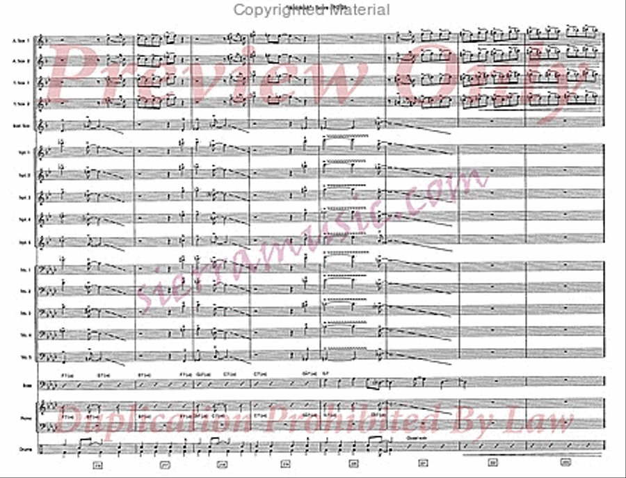 Malaga Jazz Ensemble scores gallery preview page 29