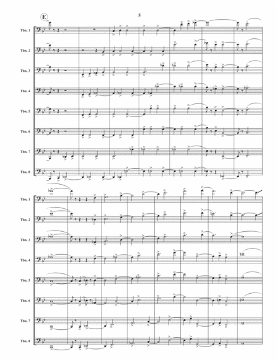 Tower Music Trombone scores gallery preview page 6