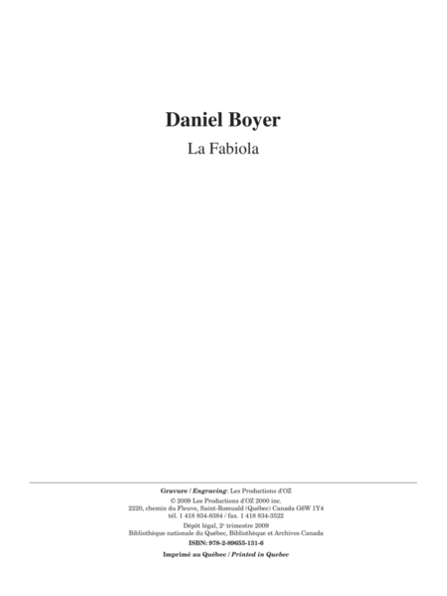 La Fabiola Guitar Ensemble scores gallery preview page 1